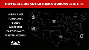 State Risk Analysis for Common Natural Disasters in the US