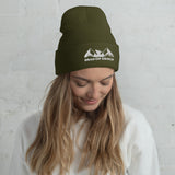 Forest and Cityscape Logo | Cuffed Beanie